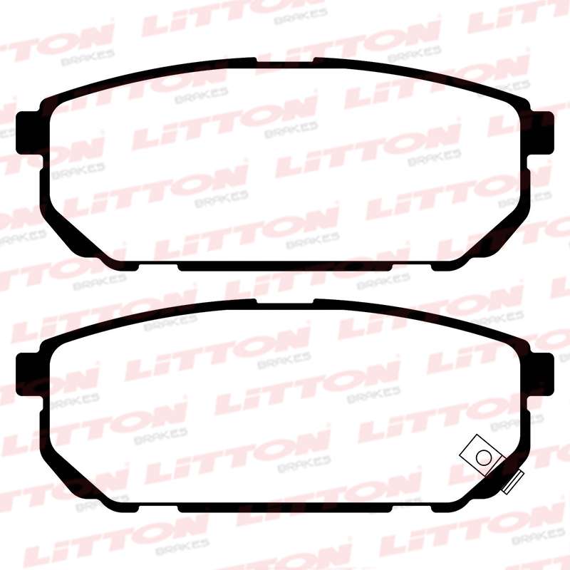 LITTON PASTILLAS FRENO KIA SORENTO 2.4I-3.5  02> TRASERA (PD/668 FRASLE) (POSICION 832)