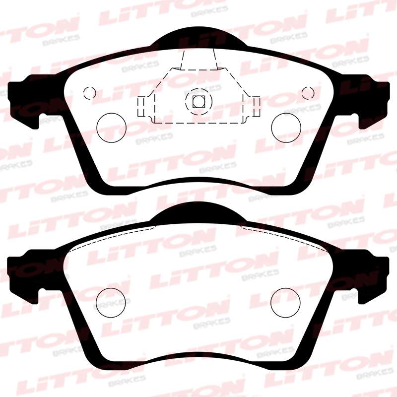LITTON PASTILLAS FRENO TRANSPORTER 2.0-2.5-2.8 1990>  (POSICION 662)