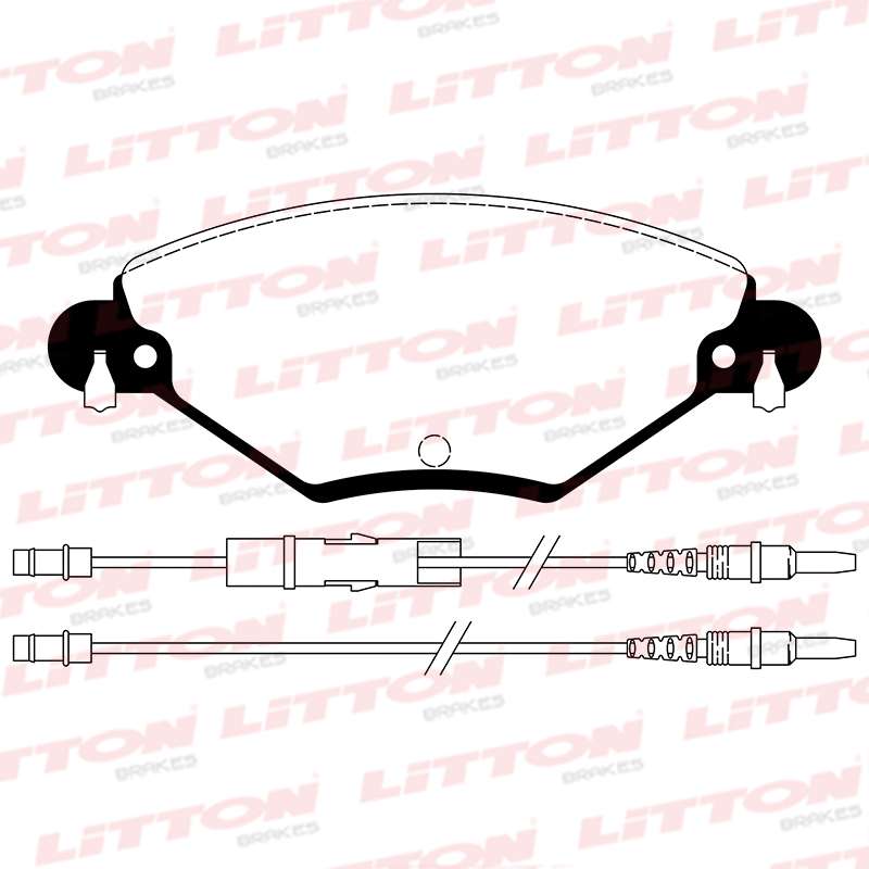 LITTON PASTILLAS FRENO C 5 2.0 HDI-16V 2001> (PD/649-E FRASLE)