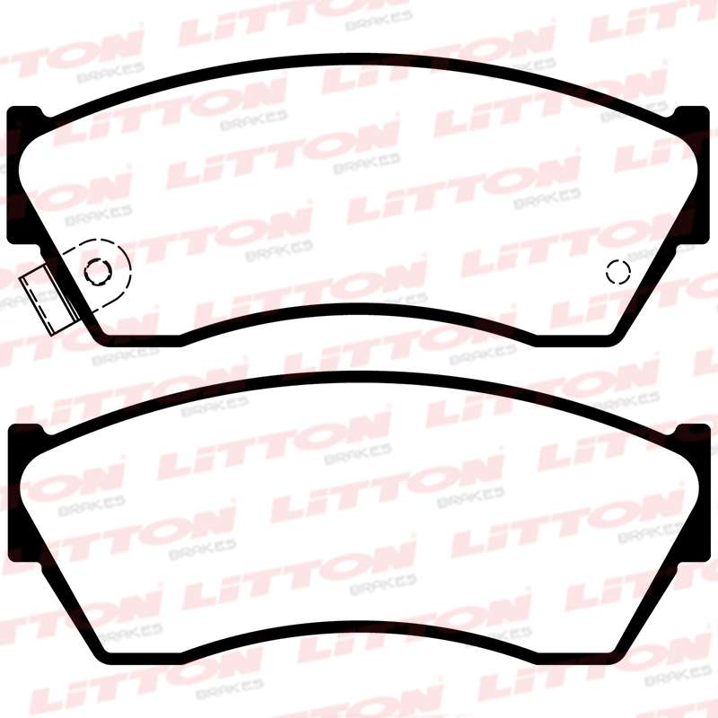 LITTON PASTILLAS FRENO SUZUKI SWIFT ALTO GL 93 (POSICION 0267)