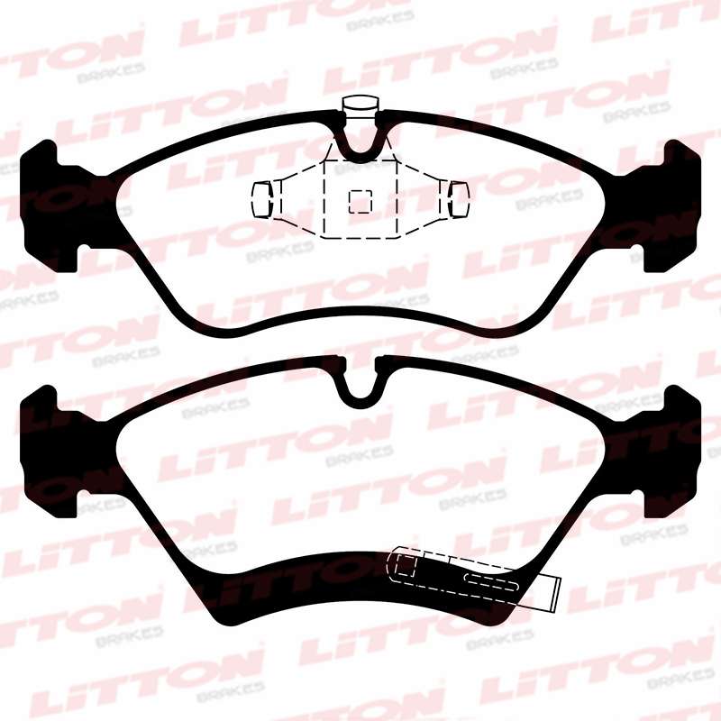 LITTON PASTILLAS FRENO MERIVA 2010> ZAFIRA 2.0 8V 2010> (POSICION 1062)