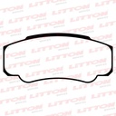 [40520NA.0500] LITTON PASTILLAS FRENO TRAS. CITROEN JUMPER 2.0 HDI- 2.2- 2.8 JUMPER FIAT DUCATO 2.0 - 2.3 - 2.8 PEUGEOT BOXER 2.0 - 2.2 - 2.8