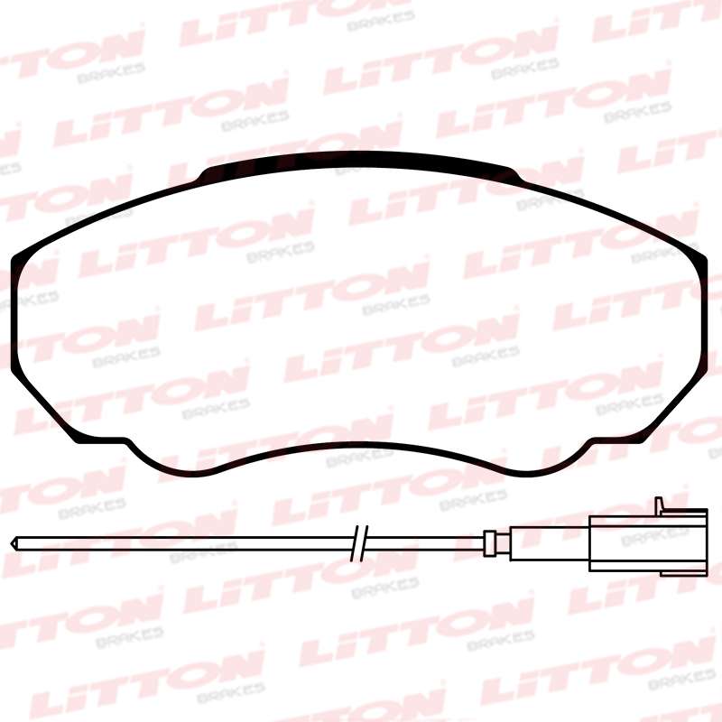 LITTON PASTILLAS FRENO DEL. CITROEN JUMPER 2.0- 2.2 FIAT DUCATO 2.0- 2.3 - 2.8 PEUGEOT BOXER 2.0- 2.2 