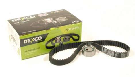 DEXCO KIT DISTRIBUCION CLIO-II KANGOO MEGANE LOGAN SANDERO 1.4 - 1.6 K7J K7M E7J OEM:7701472725 / 7701477024 - 96 DIENTES X 17MM (VKMA 06003)