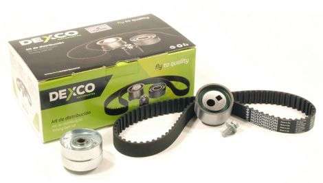 DEXCO KIT DISTRIBUCION P 206 306 PARTNER EXPERT BERLINGO XSARA 1.9D DW8 COROLLA 00/01 1.9D 140 DIENTES X25MM OEM:0831-58 / 0831-59 (VKMA 03244)