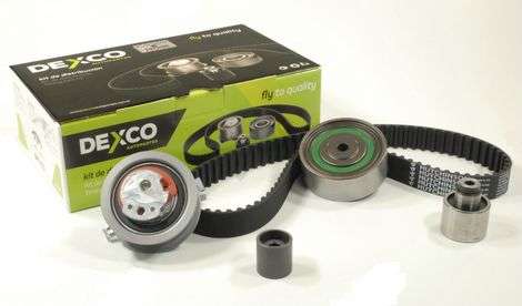 DEXCO KIT DISTRIBUCION AMAROK GOLF NEW BEETLE PASSAT POLO TIGUAN VENTO 1.6-2.0 TDI 160 DIENTES X 25MM (VKMA 01148) - GMB