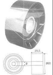 HUTCHINSON TENSOR ACCESORIO ALTERNADOR CLIO/KANGO/LAG/MEGA