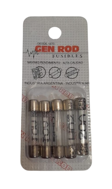 GENROD FUSIBLE VIDRIO RENAULT 4/6/12 X100