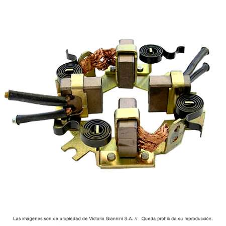 GV P/CARBON ARRANQUE BOSCH M BENZ 13LT ESCOBILLAS BSX433 24V / 10X22X23.5