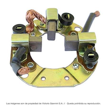 GV P/CARBON ARRANQUE FIAT M.MARELLI UNO-FIORINO-PALIO  / 3 ESCOBILLAS // 7X13X17.5