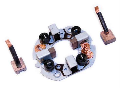 GV P/CARBON ARRANQUE HITACHI NISSAN-ISUZU DIESEL  / 6.9X14X16 // ESCOBILLAS JASX 80/81