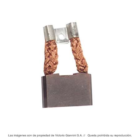 GV CARBON ARRANQUE DELCO REMY FORD CARGO-VW 42MT  / 4 ESCOBILLAS // 10.6X36.6X24.9