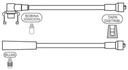 [1039.0648] PRESTOLITE CABLE BUJIA TWINGO 1993> B.EPOXI