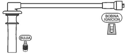 PRESTOLITE CABLE BUJIA HYUNDAI ELANTRA-SONATA 1992/1998