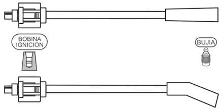 PRESTOLITE CABLE BUJIA TOYOTA CELICA 2.0 1986>