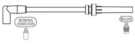 PRESTOLITE CABLE BUJIA DODGE CARAVAN 4 CIL 2.4L 1996-2000