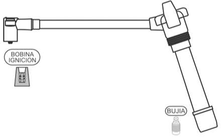 PRESTOLITE CABLE BUJIA PALIO-SIENA FIRE 1.3 16V