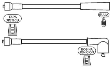 PRESTOLITE CABLE BUJIA TOYOTA CELICA 2000 1973/1983