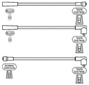 [1186.0648] PRESTOLITE CABLE BUJIA TOYOTA HILUX 1.6-1.8-2.0 1974/1990 2.2 2.4  / 1997>