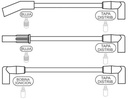 [1207.0648] PRESTOLITE CABLE BUJIA BLAZER V6 LT TAHOE 3.8 88-96