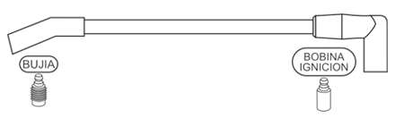 PRESTOLITE CABLE BUJIA FORD PICK UP AEROSTAR VAN 2.0 96> SAE