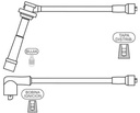 [1232.0648] PRESTOLITE CABLE BUJIA SUZUKI VITARA SIDECKIK 1.6 1991>