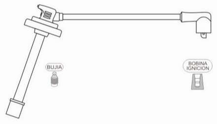 PRESTOLITE CABLE BUJIA TOYOTA CAMRY-CELICA 1.8-2.0I 1985>