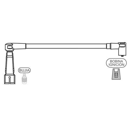 PRESTOLITE CABLE BUJIA ALFA ROMEO 33 IE L 1.7 1991>