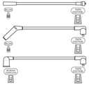 [1284.0648] PRESTOLITE CABLE BUJIA DAEWOO MATIZ 800 I 0.8 1998>