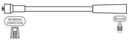 [1307.0648] PRESTOLITE CABLE BUJIA MAZDA 323 C-S 1.4 1994>