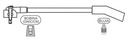 [1310.0648] PRESTOLITE CABLE BUJIA MAZDA 121 8V 1.3 1996>