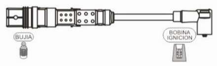 PRESTOLITE CABLE BUJIA BORA 2.0L-GOLF 1.6L-2.0-NEW BEETLE 2.0 8V