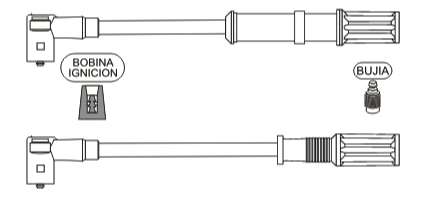 PRESTOLITE CABLE BUJIA FIAT UNO F II-ATRACTIVE-IDEA-LINEA-PUNTO-  / QUBO-GRAND SIENA 1.4 MPI FIRE EVO