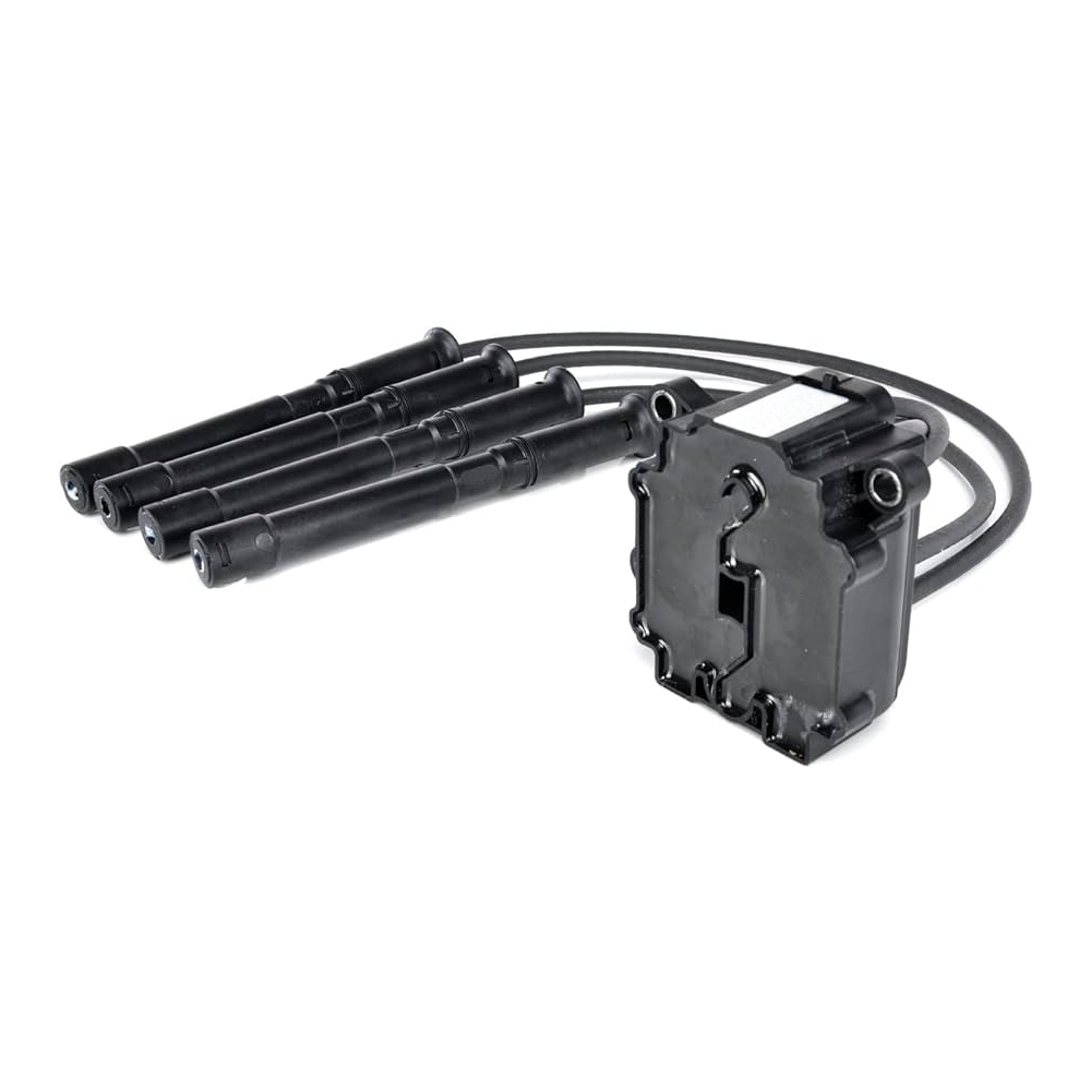 INDUMAG BOBINA ENC. RENAULT CLIO II 1.2 16V KANGOO/TWINGO 1.0 1.2 16V CON CABLES DE BUJIAS INCORPORADOS 3 SOPORTES MOTOR D4F LOGAN / MODUS