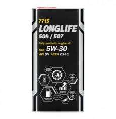 MANNOL LUBRICANTE SINTETICO METALICO 5W-30 OEM 504-507 VW/AUDI 5L  / API SN/CF ACEA C3-16
