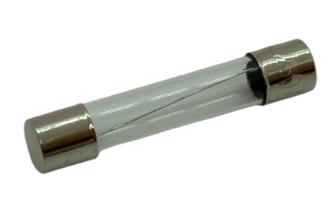 GENROD FUSIBLE CILINDRICO VIDRIO 32MM 25 AMP X100