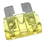 GENROD FUSIBLE FICHA 20 AMP *AMARILLO*