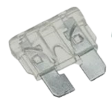 GENROD FUSIBLE FICHA 25 AMP *CRISTAL*