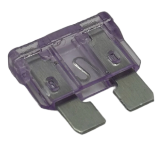 GENROD FUSIBLE FICHA 3 AMP *VIOLETA*