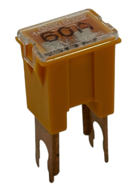 GENROD FUSIBLE PAL MACHO 60 AMP *AMARILLO*