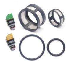 CRISTAL KIT FILTRO-ORING MONOPUNTO MARELLI TELA METALICA  / 2 FILTROS - 2 ORINGS 
