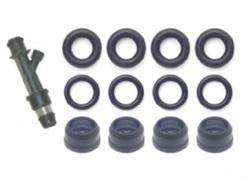 CRISTAL KIT PUNTA INFERIOR MULTIPUNTO DELPHI CON ORING  / 4 PUNTAS -8 ANILLOS 