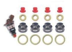 CRISTAL KIT FILTRO-ORING MULTIPUNTO ZETEC 16V  / 4 FILTROS - 8 ORINGS - 4 PUNTAS 