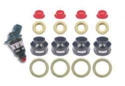 CRISTAL KIT FILTRO-ORING MULTIPUNTO ZETEC 8V  / 4 FILTROS - 8 ORINGS - 4 PUNTAS 