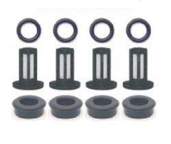 CRISTAL KIT FILTRO-ORING-ASIENTO INF.INYECTOR HONDA CIVIC  / 1 CONJ: CON 12 UNID 