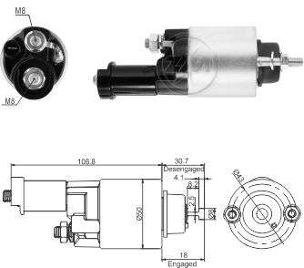 ZM SOLENOIDE HONDA ACCORD  