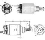 ZM SOLENOIDE IVECO EUROCARGO 24V  