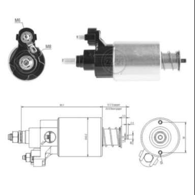 ZM SOLENOIDE SIENA-PALIO-GRAN SIENA-JEEP RENEGADE 12V  