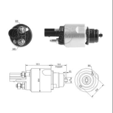 ZM SOLENOIDE AMAROK 2.0 TDI 12V  