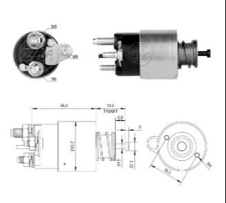 ZM SOLENOIDE M-BENZ VITO 12V  